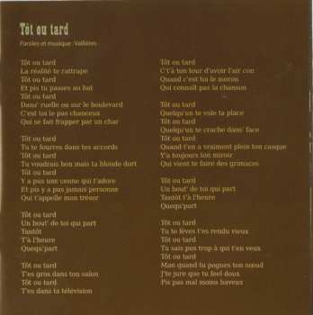 CD Vincent Vallières: Le Repère Tranquille