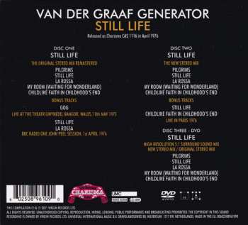 2CD/DVD Van Der Graaf Generator: Still Life DLX
