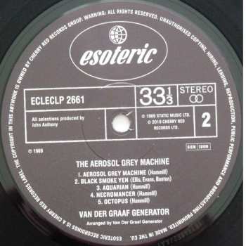 LP/2CD/SP/Zestaw pudełkowy Van Der Graaf Generator: The Aerosol Grey Machine DLX | LTD