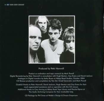 CD Van Der Graaf Generator: The Quiet Zone / The Pleasure Dome