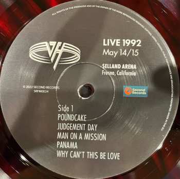 LP Van Halen: Live 1992 (May 14/15 Selland Arena, Fresno California)