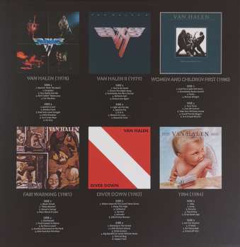 6LP/Zestaw pudełkowy Van Halen: The Collection 1978 - 1984