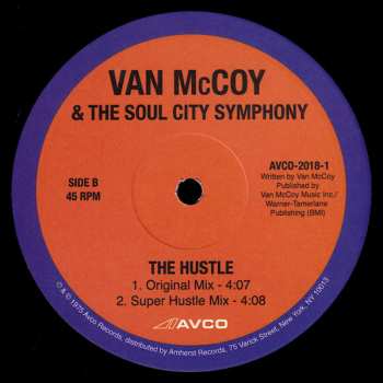 LP Van McCoy & The Soul City Symphony: The Hustle