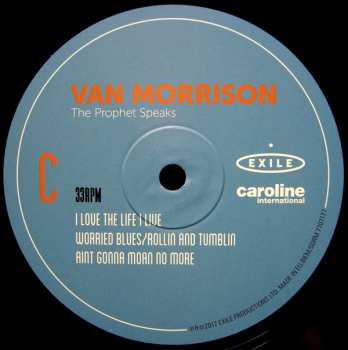 2LP Van Morrison: The Prophet Speaks