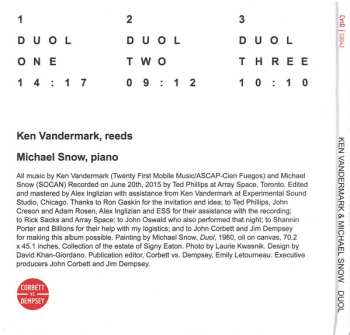 CD Ken Vandermark: Duol