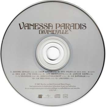 CD Vanessa Paradis: Divinydille