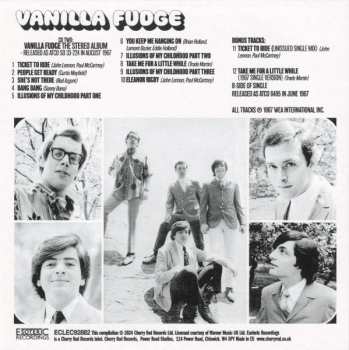 9CD/Zestaw pudełkowy Vanilla Fudge: Where Is My Mind? (The Atco Recordings 1967-1969)