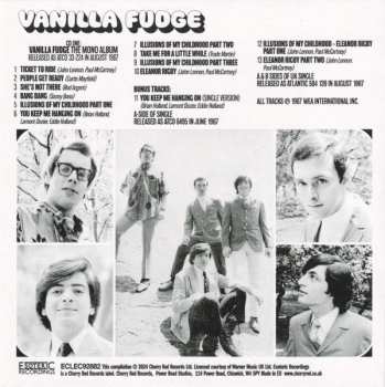 9CD/Zestaw pudełkowy Vanilla Fudge: Where Is My Mind? (The Atco Recordings 1967-1969)