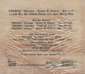 3CD/Zestaw pudełkowy Vardan: Nostalgia - Archive Of Failures - Part 4-6 LTD | NUM