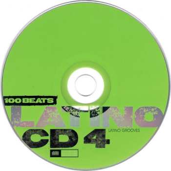 4CD/Zestaw pudełkowy Various: 100 Beats Latino