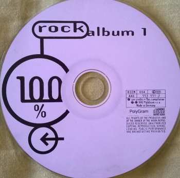 CD Various: 100% Rock Album 1