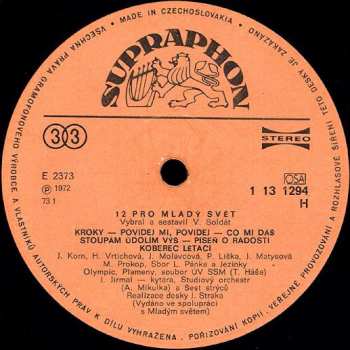 LP Various: 12 Pro Mladý Svět