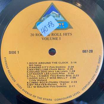 LP Various: 20 Jukebox Hits