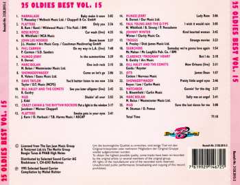CD Various: 25 Oldies Best Vol. 15