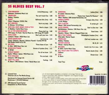 CD Various: 25 Oldies Best Vol. 7