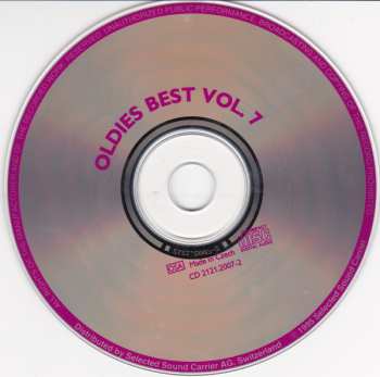 CD Various: 25 Oldies Best Vol. 7