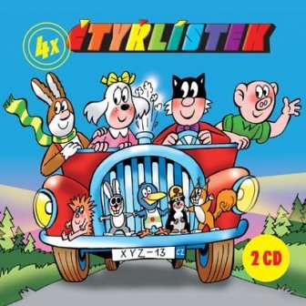 2CD Various: 4x Čtyřlístek