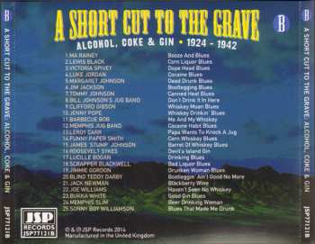 4CD/Zestaw pudełkowy Various: A Short Cut To The Grave (Gin, Justice, Jail & Judgement 1924-1942)