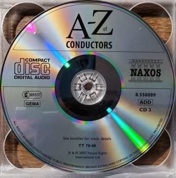 4CD/Zestaw pudełkowy Various: A-Z Of Conductors By David Patmore