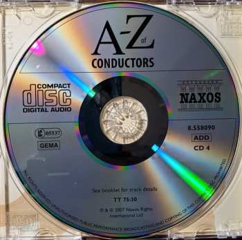 4CD/Zestaw pudełkowy Various: A-Z Of Conductors By David Patmore