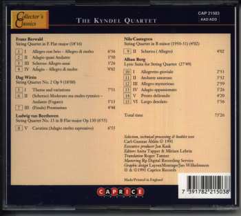 5CD/Zestaw pudełkowy Various: Äldre Svenska Stråkkvartetter = Memorable Swedish String Quartets