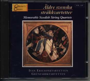 5CD/Zestaw pudełkowy Various: Äldre Svenska Stråkkvartetter = Memorable Swedish String Quartets