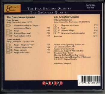 5CD/Zestaw pudełkowy Various: Äldre Svenska Stråkkvartetter = Memorable Swedish String Quartets