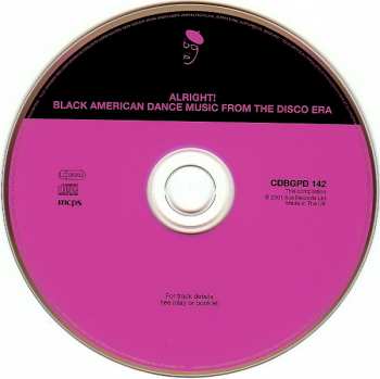 CD Various: Alright! Black American Dance Music From The Disco Era