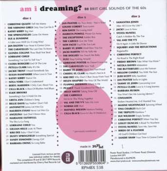 3CD/Zestaw pudełkowy Various: Am I Dreaming?: 80 Brit Girl Sounds Of The 60s