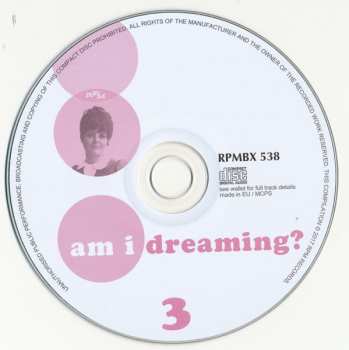 3CD/Zestaw pudełkowy Various: Am I Dreaming?: 80 Brit Girl Sounds Of The 60s