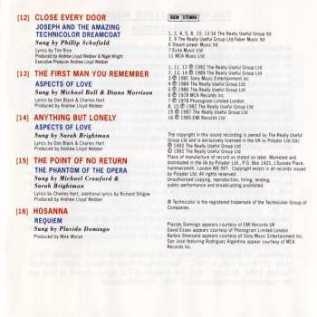 CD Various: The Andrew Lloyd Webber Collection