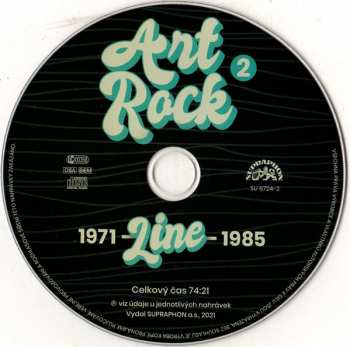 2CD Various: Art Rock Line 1971-1985