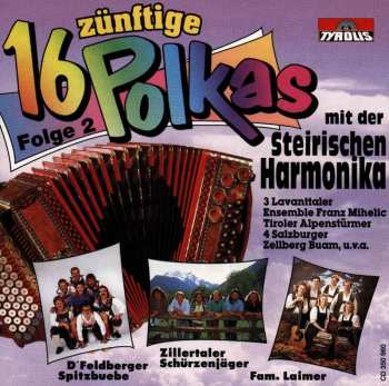 Album Various Artists: 16 Zünft.polkas M.steir