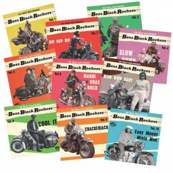 10LP Various: Boss Black Rockers Vol. 1-10 LTD