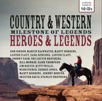 10CD Various: Country & Western Heroes & Legends
