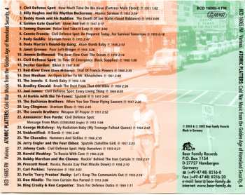 5CD/DVD/Zestaw pudełkowy Various: Atomic Platters: Cold War Music From The Golden Age Of Homeland Security