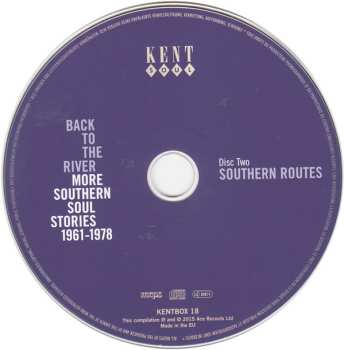 3CD/Zestaw pudełkowy Various: Back To The River (More Southern Soul Stories 1961-1978)