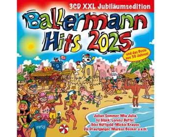 CD Various: Ballermann Hits 2025 - Xxl Jubiläumsversion