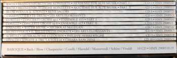 10CD/Zestaw pudełkowy Various: Baroque - Les Maîtres De L'Époque Baroque (XVII-XVIII siècle)
