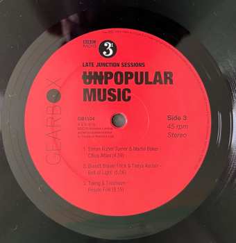 2LP Various: BBC Late Junction Sessions - (Un)Popular Music 