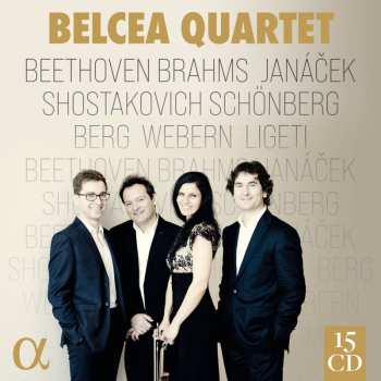 15CD/Zestaw pudełkowy Belcea Quartet: The Alpha Classics Complete Recordings