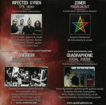 CD Various: Bloodbrothers II – A Compilation Of Recordings By Rock / Metal Bands From Cyprus