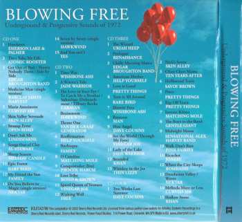4CD/Zestaw pudełkowy Various: Blowing Free: Underground & Progressive Sounds Of 1972