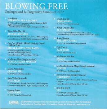 4CD/Zestaw pudełkowy Various: Blowing Free: Underground & Progressive Sounds Of 1972
