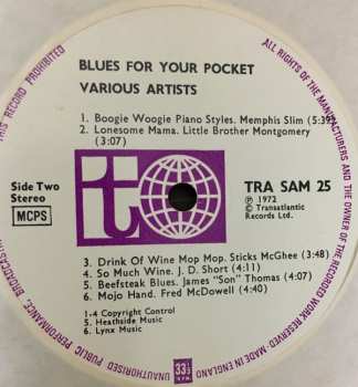 LP Various: Blues For Your Pocket