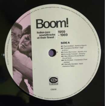 2LP Various: Boom! Italian Jazz Soundtracks At Their Finest (1959-1969)