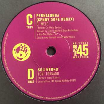 5SP/Zestaw pudełkowy Various: Brazil45: Mr Bongo x Kenny Dope LTD