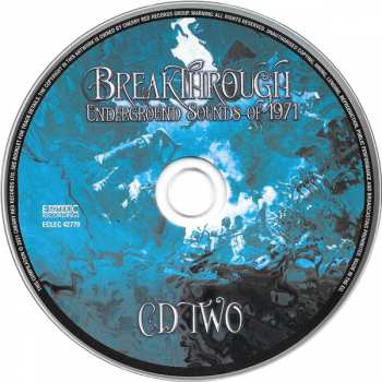 4CD/Zestaw pudełkowy Various: Breakthrough (Underground Sounds Of 1971)
