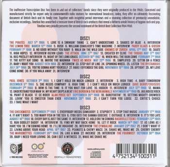 3CD Various: British Beat Collection: Rare British Broadcasts - The Beat Era 1964-1968 Volume 2