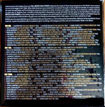 3CD/Zestaw pudełkowy Various: British Soul Power: Soul Mining In The 6t's - 3 CD's Of Solid Soul Dynamite !!!